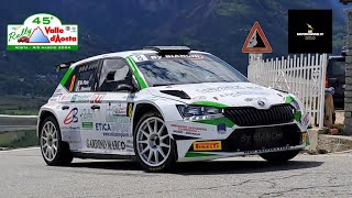 45 ° Rally Valle DAosta 2024  Highlights [upl. by Aihsatan]