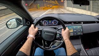 NEW Range Rover Evoque 2024 20 Si4 200HP 0100 POV Test Drive 1961 Joe Black [upl. by Azaleah]