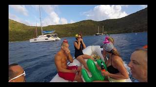 Sailing The British Virgin Islands  2017 [upl. by Haya]