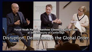 Disruption Democracy amp the Global Order – Yuval Noah Harari at the University of Cambridge [upl. by Ingraham583]