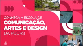 Conheça a Escola de Comunicação Artes e Design  Famecos da PUCRS [upl. by Olva]