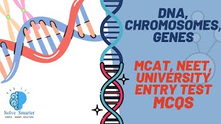 DNA Chromosomes amp Genes  MCQs  Heredity material  Biology multiple choice questions [upl. by Eirrab807]