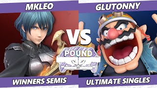 Pound 2022 Winners Semis  MkLeo Byleth Vs Glutonny Wario SSBU Smash Ultimate Tournament [upl. by Akemrehs]