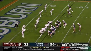 Texas AampM vs Auburn Exciting Ending  2024 College Football [upl. by Hak]