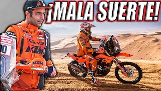 PETRUCCI VUELVE al DAKAR y SUFRE UNA CAÍDA con LESiÓN 😳 [upl. by Odranar130]