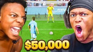 ISHOWSPEED vs KSI 50000 FIFA MATCH [upl. by Ronda]