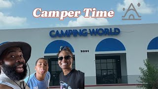 VLOG Camping World Visit What will it be like to live in a Camper or Van [upl. by Amitak]