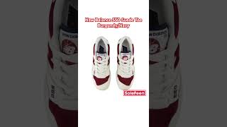 New Balance 550 Suede Toe BurgundyNavy [upl. by Leva]