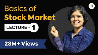 Basics of Stock Market For Beginners Lecture 1 By CA Rachana Phadke Ranade [upl. by Aicilev]