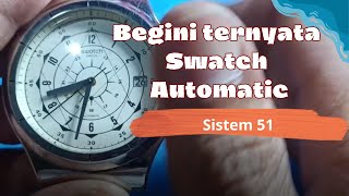 Swatch Automatic Sistem 51 Ternyata Begini [upl. by Feune]