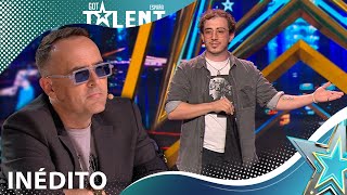 MAGIA corta de riesgo y cargada de ilusión que no conquista  Inéditos  Got Talent 2023 [upl. by Iridissa]