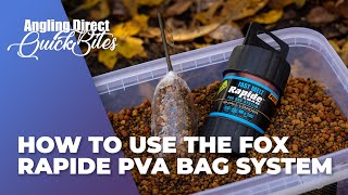 How To Use The Fox Rapide PVA Bag System – Carp Fishing Quickbite [upl. by Erma486]