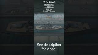 USS Iowa USA Historical Campaign ultimateadmiraldreadnoughts [upl. by Luar]