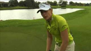 A Putting Lesson With Annika Sorenstam [upl. by Oliy]