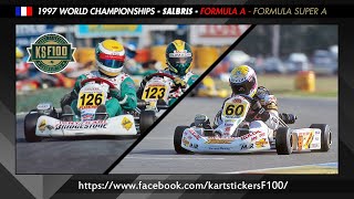 1997 CIK FIA Karting World Championships Salbris FAFSA [upl. by Oileduab]