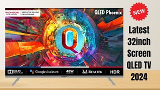 Thomson 32 inch QLED HD Ready Smart Android TV 48W Sound Output  Q32H1111  Thomson 32inch TV [upl. by Bashemath]