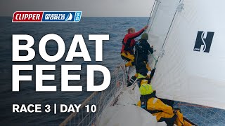 Boat Feed Race 3  Day 10  Dare to Lead [upl. by Enelehs90]