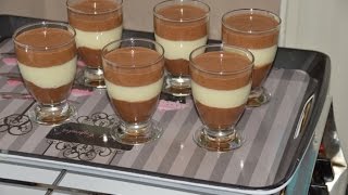 MOUSSE AUX 3 CHOCOLATS ❤ [upl. by Yelbmik]