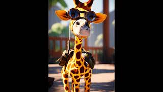 die coolen Giraffen shortvideo animals cool giraffe motivation amazing funny lustig [upl. by Massiw]