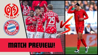 FSV MAINZ VS FC BAYERN MUNICH DFB POKAL MATCH PREVIEW [upl. by Pietro]