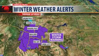 Winter Storm Warning issued [upl. by Eenaffit]