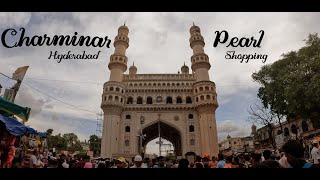 Pearl shopping at 100Years old 😱😱😱 pearl shop at Charminar Hyderabad amp Street Walking Vlog02 [upl. by Dorthy763]