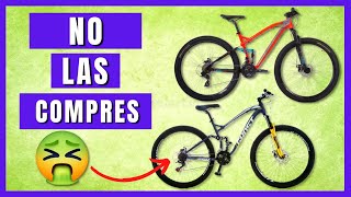 BICICLETAS de DOBLE SUSPENSIÓN BARATAS ¡NO SIRVEN ☠️ [upl. by Olyhs]