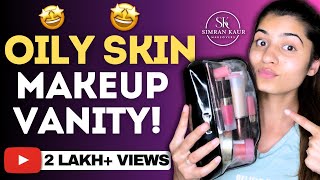 OILY SKIN MAKEUP PRODUCTS 2024 FOR BEGINNERS [upl. by Norreg]