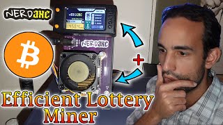 Nerdaxe  Super efficient Bitcoin Lottery Miner [upl. by Terchie]