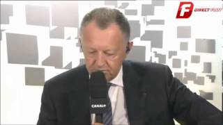 Clash entre Pierre Ménes et JM Aulas [upl. by Artemisa399]