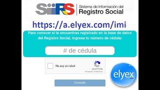 Inscripción en el Registro Social MIES [upl. by Halilak]