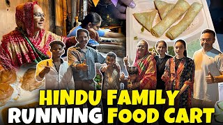 Kavita Didi Ka Food Cart  Hindu Family Introduces Authentic Indian Food in Karachi  Rehman Vlogs [upl. by Audrey]