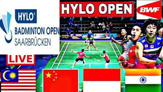 Hylo Open Live badminton  Day2 R16  Round of 16 All Court Live badminton [upl. by Janette]