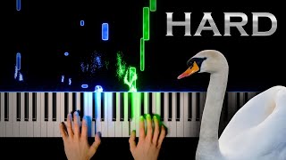 SaintSaëns  The Swan from Carnival of the Animals  Piano Tutorial [upl. by Tumer]