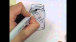 Copic Coloring Tutorial  Glass [upl. by Pas]