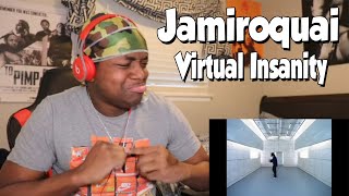 HOW HE MOVING LIKE THAT Jamiroquai  Virtual Insanity Official Video REACTION [upl. by Quintus]