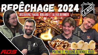 Repêchage 2024  Meilleurs espoirs LNH  Raoul Boilard et Alexis Bernier [upl. by Htenywg]