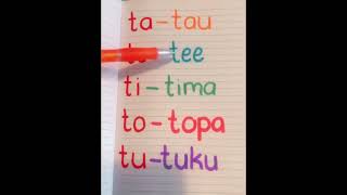 Let’s learn sepedi ta te ti totu words education sepedi shortsvideo southafrica youtube [upl. by Izawa674]