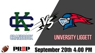 Gridiron Game Day  Cranbrook vs University Liggett  Full Livestream [upl. by Fidole750]