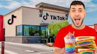 Eating at the MOST VIRAL TikTok Restaurants in my City [upl. by Reggy746]