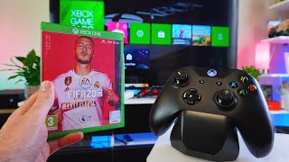 FIFA 20 XBOX ONE Unboxing And POV Gameplay Test [upl. by Nuzzi842]