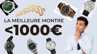 La meilleure montre pour moins de 1000 euros [upl. by Vevine391]