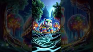 Evolution of cats  Unique and colorful turtles with cute cat heads turtle cat cute shorts [upl. by Yxor]