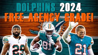 Miami Dolphins 2024 Free Agency Grade [upl. by Ibrad]