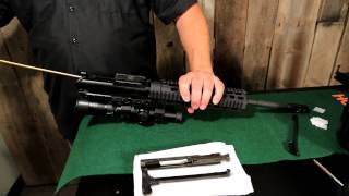 How to Clean an AR with a Cleaning Rod [upl. by Kristopher]