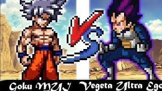 Goku MUI VS Vegeta Ultra Ego Edit [upl. by Eniale]