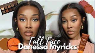 Full Face of Danessa Myricks  Blurring Balm Powder Serum Skin Tint Groundwork amp More [upl. by Volding]