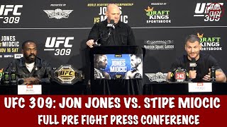 Full UFC 309 Pre Fight Press Conference Jon Jones vs Stipe Miocic [upl. by Berna]