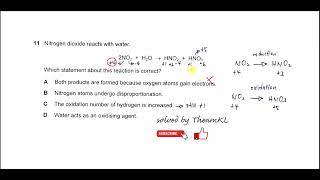 970112MJ24Q11 Cambridge International AS Level Chemistry MayJune 2024 Paper 12 Q11 [upl. by Darcey]