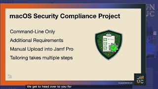 Compliance Made Even Easier  JNUC 2023 [upl. by Eenobe]